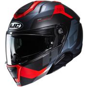 システムヘルメット HJC i91 カースト RED（MC1SF）Mサイズ（57-58） HJH272
