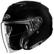 オープンフェイスヘルメット HJC i31 ソリッド METAL BLACK Mサイズ(57-58) HJH273