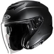 オープンフェイスヘルメット HJC i31 ソリッド SEMI FLAT BLACK Lサイズ(58-59) HJH273