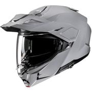 アドベンチャーツーリングヘルメット HJC i80 ソリッド GRAY Sサイズ（55-56） HJH277