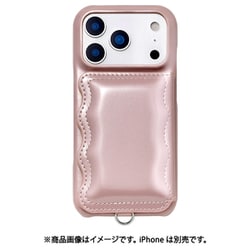 iPhone 17 Pro用 背面ケース WavyPuffPK UNI-25MP-WPPK