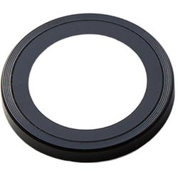 iPhone Air用 カメラレンズ保護カバー CAMERA LENS COVER セパレートタイプ ガラス＋アルミニウム合金フレーム ブラック DG-IP25AG2BK