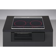 IHクッキングヒーター Fシリーズ 家庭用ビルトインタイプ200V 3口IH 幅60cmタイプ ブラック/ブラック KZ-F1T6XKT