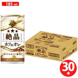 ダイドーブレンド 絶品カフェオレ 185g×30本