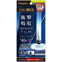 iPhone 17用 フィルム反射防止ブルーライトカット TR-IP25M2-PF-SKBCAG