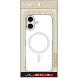 iPhone 17用 Mag対応ケース 背面HDSD TR-IP25M2-LOCMS-CLSB