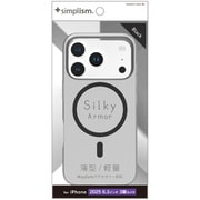 iPhone 17 Pro用 Mag対応ケース SilkyMBK TR-IP25M3-SA-CLBK