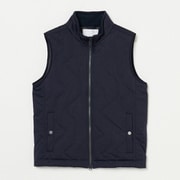 ゴルフウェアメンズ M 中綿キルトベスト ベスト M ネイビー 001-44171-48-098