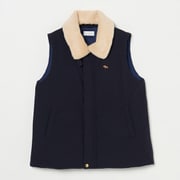 ゴルフウェアレディース L ストレッチナイロンタフタ中綿 ベスト ベスト M ネイビー 002-44170-40-098