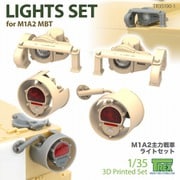 TR35190-1 1/35 現用 アメリカ M1A2 エイブラムス主力戦車用 ライトセット [プラモデル用パーツ]