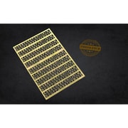 MH80009 スケールフリー エッチング製英大文字シート 4.0mmサイズ [プラモデル用パーツ]