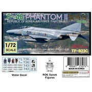 TF-B22C 1/72 現用 韓国空軍 F-4EファントムII 退役記念式典 デカールセット [プラモデル用品]