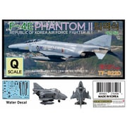 TF-B22D Qスケール/たまごひこーき 現用 韓国空軍 F-4EファントムII 退役記念式典 デカールセット [プラモデル用品]