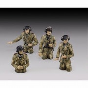 RM1009 1/35 WWII ドイツ 車上の戦車兵セット 4体入 [組立式プラスチックモデル]