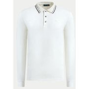 ゴルフウェアメンズ 025A ALFABETO シャツ長袖 XXL ホワイト 031-24015-52-004