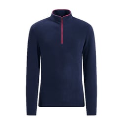 ゴルフウェアメンズ 021A TENORE シャツ長袖 M ネイビー 031-24110-46-098