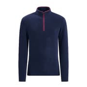 ゴルフウェアメンズ 021A TENORE シャツ長袖 XL ネイビー 031-24110-50-098