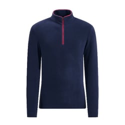 ゴルフウェアメンズ 021A TENORE シャツ長袖 XXL ネイビー 031-24110-52-098