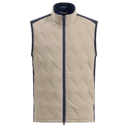 ゴルフウェアメンズ 015B ESATTORE ベスト M ベージュ 031-44171-46-052