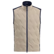 ゴルフウェアメンズ 015B ESATTORE ベスト L ベージュ 031-44171-48-052