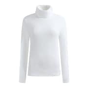 ゴルフウェアレディース 062A TRAFFIC シャツ長袖 XL ホワイト 032-24110-44-004