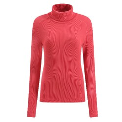 ゴルフウェアレディース 065A TAMARA シャツ長袖 XL ピンク系 032-24911-44-074