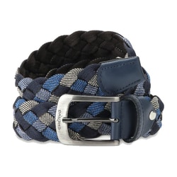 ゴルフウェア用ベルト 091A BRAID ベルト XL ネイビー 033-64902-50-098