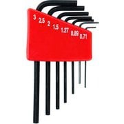 マイクロ六角棒レンチ ミリサイズ 7本組 BMR-1