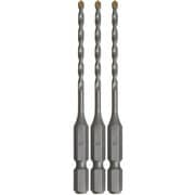 6.35mm六角軸コンクリートドリル 3.0mm 3本組 IH-CD30