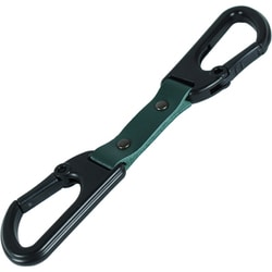 ALホルダー 緑 カラビナ×カラビナ RR-33