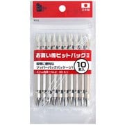 お買い得ビットパック10本入 スリム両頭 ＋2×85mm 060067