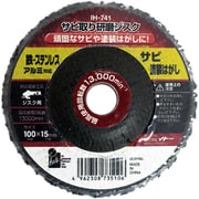サビ取り研磨ジスク 100mm×穴径15mm IH-741