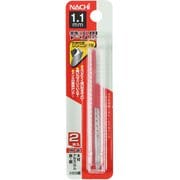 ナチ 鉄工用ドリル 2本入 シンニング 1.1mm 065850