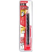 ナチ 鉄工用ドリル 2本入 シンニング 3.6mm 065875