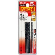 ナチ 鉄工用ドリル 5本入 シンニング 3.0mm 061924