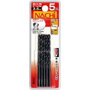 ナチ 鉄工用ドリル 5本入 シンニング 3.5mm 061926