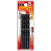 ナチ 鉄工用ドリル 5本入 シンニング 4.5mm 061931