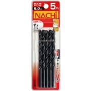 ナチ 鉄工用ドリル 5本入 シンニング 6.0mm 061934