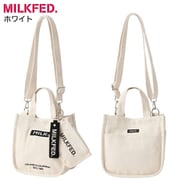 103213053009 [EMBROIDERY BAR MINI SHOULDER BAG W/STRAP WHITE]