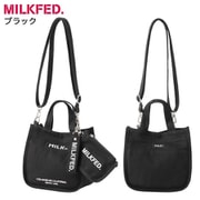 103213053009 [EMBROIDERY BAR MINI SHOULDER BAG W/STRAP BLACK]