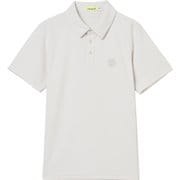 ゴルフウェアメンズ M-ハートアイ半袖ポロ シャツ半袖 XL オフホワイト 011-24842-52-005