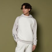 ゴルフウェアメンズ M-サドルパターンピンソニックフーディー ブルゾン M オフホワイト 011-54010-48-005