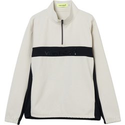 ゴルフウェアメンズ M-バンザイパターンプルオーバーシャツ ブルゾン XL Lグレー 011-54910-52-011