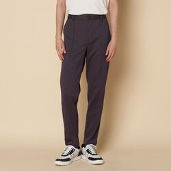 ゴルフウェアメンズ M-ダイヤゴナルセンタークリースパンツ パンツ 88 ネイビー 011-74911-88-098