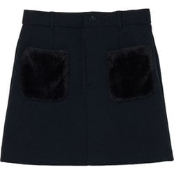 ゴルフウェアレディース L-ファーポケット ミニSK スカート L ブラック 012-74042-42-019