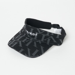 ゴルフ メンズ サンバイザー M-サンテ総柄JQサンバイザー バイザー F ブラック 013-54933-50-019