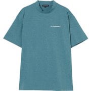 ゴルフウェアメンズ M-ボールボーイ ソロナ半袖モックネック シャツ半袖 M Lグリーン 044-24843-48-022