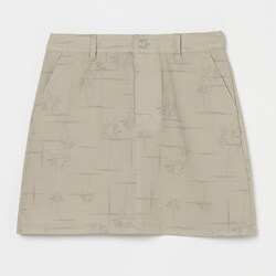ゴルフウェアレディース L-P/リップ パームツリーPtスカート スカート S ベージュ 045-74841-38-052