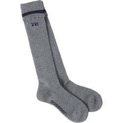 ゴルフ レディース ソックス L-ハリヌキリブ ハイソックス F グレー 046-44864-40-013