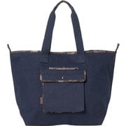 トートバッグ U-キャンバス 2Wayトートバッグ F ネイビー 046-84801-00-098